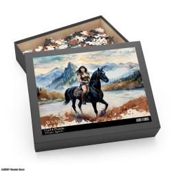 A Warrior On Her Horse Puzzle 11 x 14' (256 pieces) [Starship] [MD]