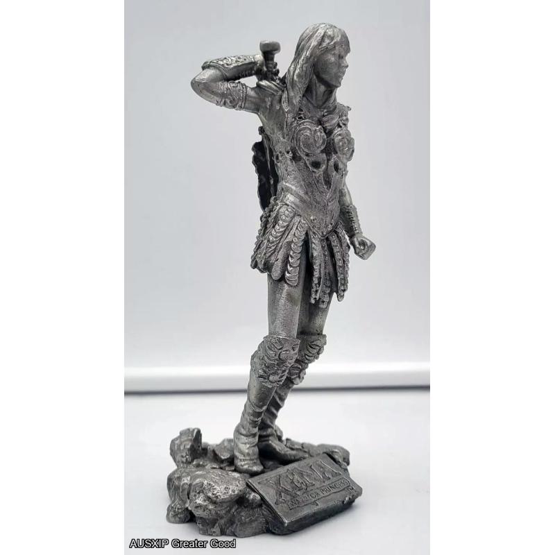 SUPER RARE: Comstock Creations Xena 6.5 Pewter Figure [Starship] [W]