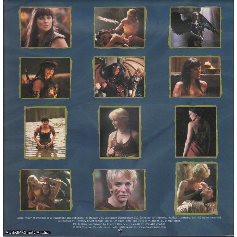 2000 Official Xena Calendar (Creation Entertainment) [Starship] (W)