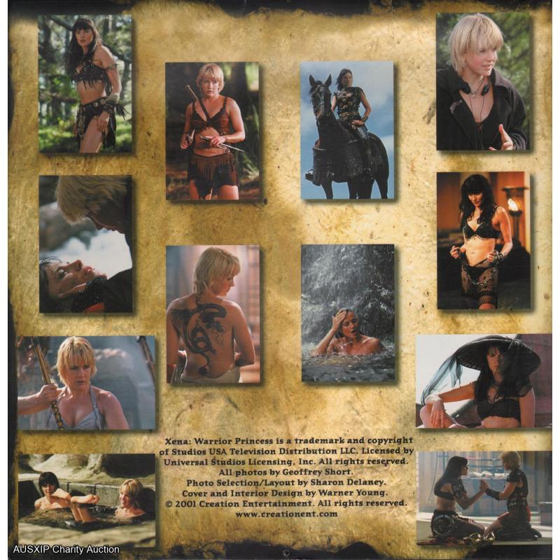 2002 (A) Official Xena Calendar (Creation Entertainment) [Starship] (W)