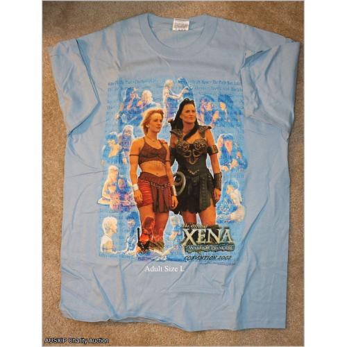 Official 2003 Xena Convention T-Shirt by Creation Entertainment [Starship]