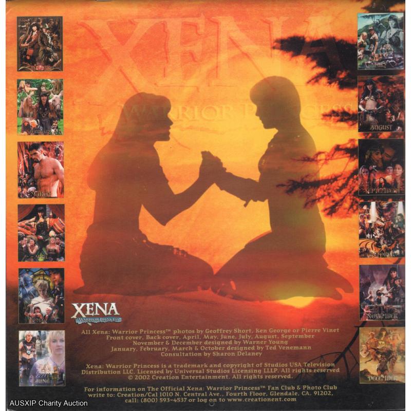 2003 (A) Official Xena Calendar (Creation Entertainment) [HOB] (W)