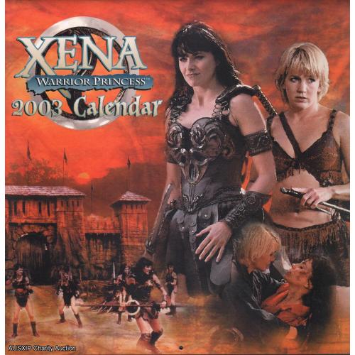 2003 (A) Official Xena Calendar (Creation Entertainment) [HOB] (W)