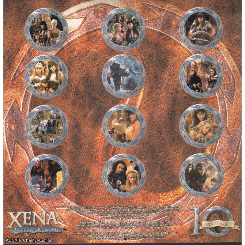 Xena Calendar: 2005B Creation Entertainment Calendar [Starship] [W]