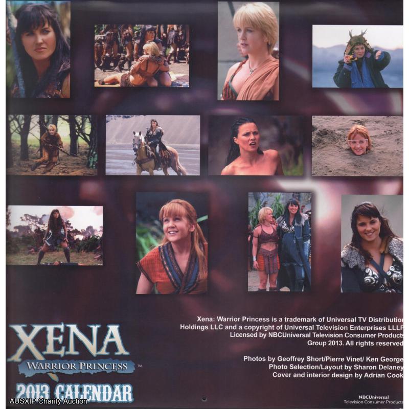 Xena Calendar: 2013 Creation Entertainment Calendar [HOB] [W]