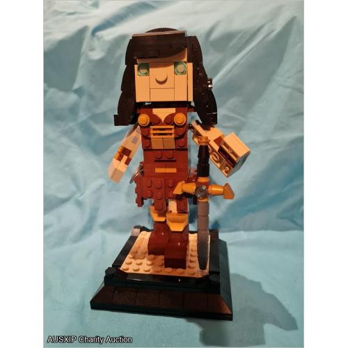 Xena: Warrior Princess Lego Character - Xena with Sword - One of a Kind! [Starship] [BC]