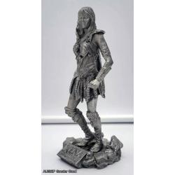 SUPER RARE: Comstock Creations Xena 6.5 Pewter Figure [Starship] [W]