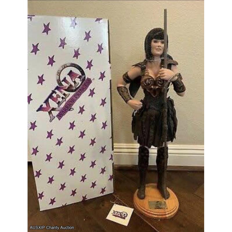 SUPER RARE Xena Porcelain Doll 24' Limited Edition Created by George Harlan (Autographed) [HOB] [AB]