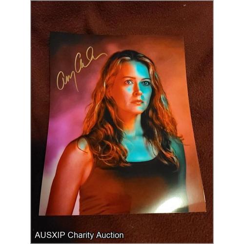 Autographed Amy Acker 8 x 10 The Gifted [HOB] [LB]