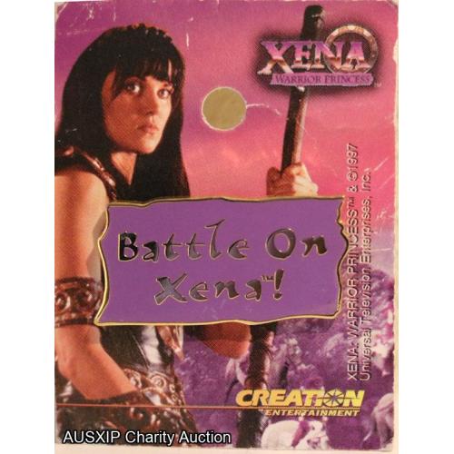 Rare: Battle On Xena! Lapel Pin [Starship] [W]