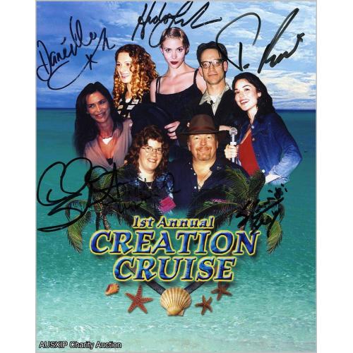 Autographed 2003 Creation Cruise Salute to Strong Women - Xena (Multi-Autographs) [HOB]
