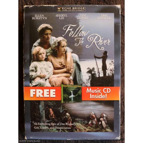 RARE: Renee O'Connor Follow The River DVD Plus Sountrack CD [HOB] [W]