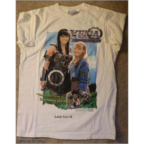Official Xena T-Shirt by Creation Entertainment - Friends [Starship]