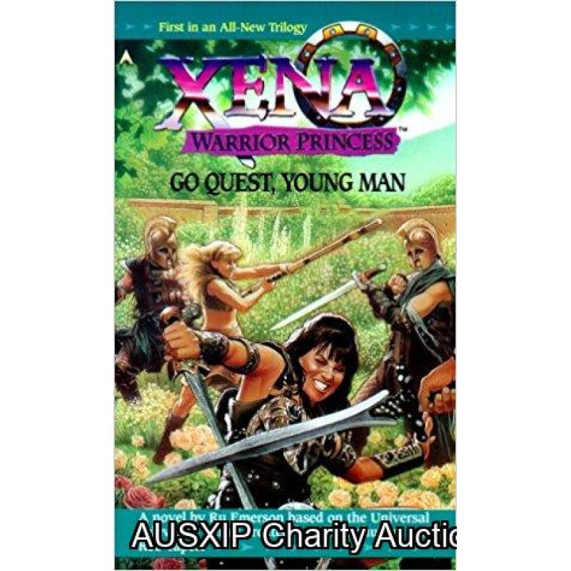 Xena Fiction Book: Go Quest, Young Man by Ru Emerson [HOB] [W]