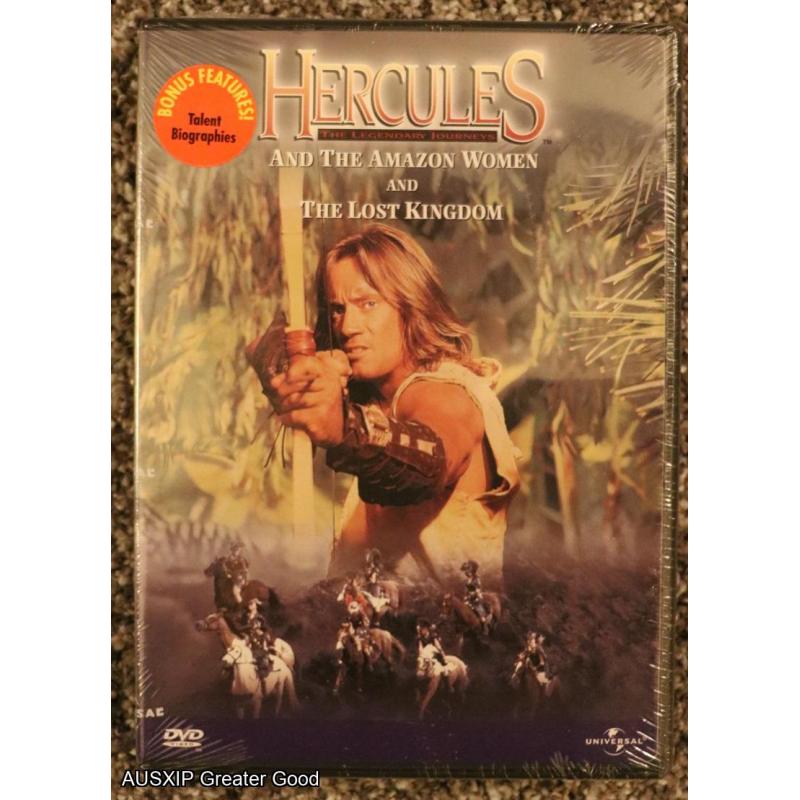 DVD: Hercules & The Amazon Women (Lucy) and The Lost Kingdom (Renee) [HOB] [W]