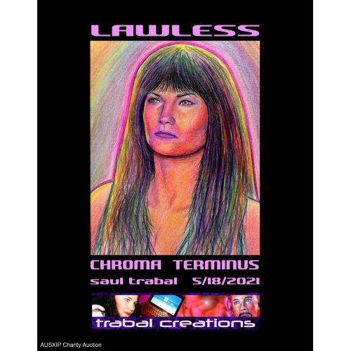 Lucy Lawless Art Chroma Terminus by Saul Trabal [Starship] [MD]
