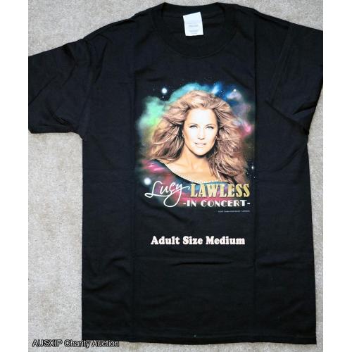 Lucy's Official Fan Club Lucy In Concert T-Shirt - Medium [Starship] [W]