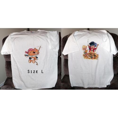Rare Xena and Gabrielle Pirate Art T-Shirt [HOB] [W]