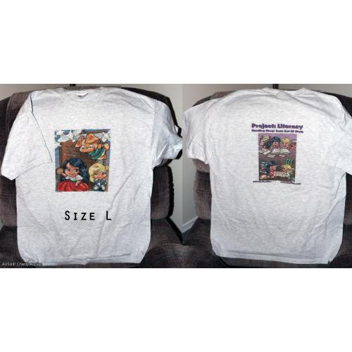 T-Shirt #LX2 - Little Xena and Gabrielle Project Literacy Series [HOB] [W]
