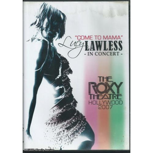 DVD: Super Rare: Lucy Lawless Concert at the Roxy (LA) - Come to Mama [Starship] [S]