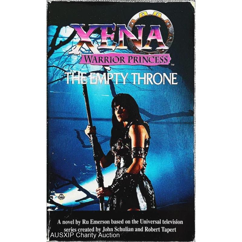 Xena Fiction Book: The Empty Throne by Ru Emerson [HOB] [W]