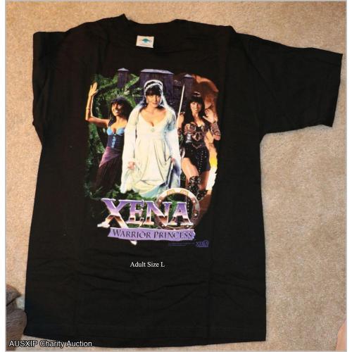 Official Xena T-Shirt - Xena, Diana and Meg - Creation Entertainment [Starship]