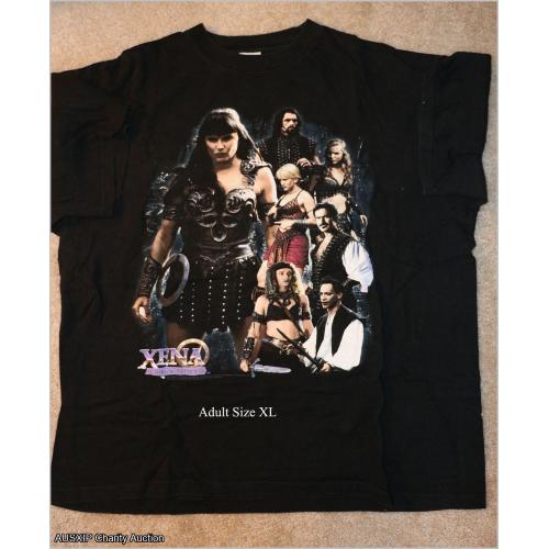 Official  Xena Warrior Princess Cast T-Shirt (XLarge) by Creation Entertainment (HOB])