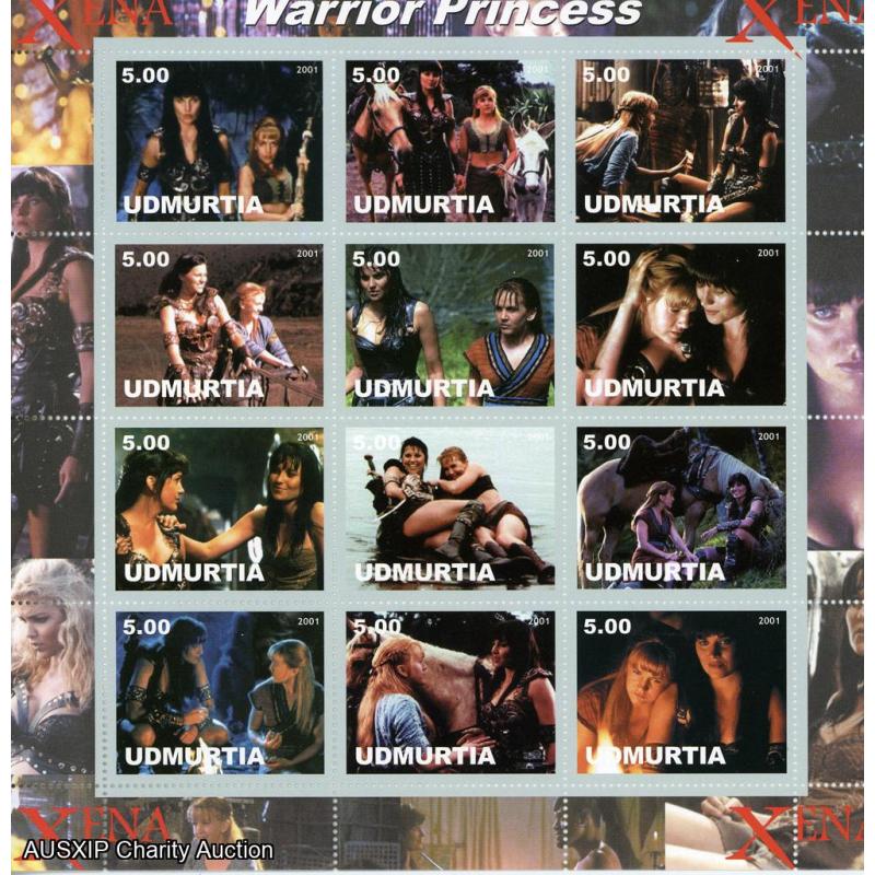 Xena Stamps: Xena and Gabrielle Set 3 [HOB] [W]