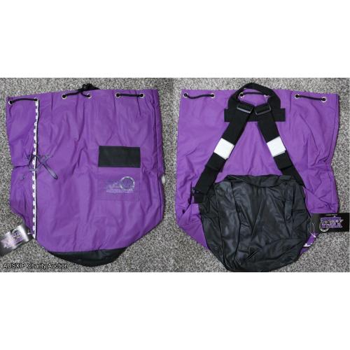 Xena Purple and Black Backpack [HOB] [W]