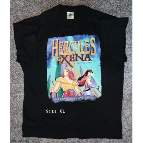 Official Hercules and Xena Animated Movie T-Shirt [Starship] [W]