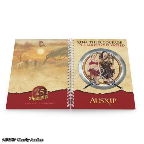 Xena: Their Courage Changed Our World Spiral Notebook 5.83 x 8.27 #2 [HOB] [MD]