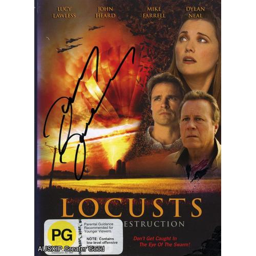 Autographed Lucy Lawless DVD Locusts Day of Destruction Movie [Starship] [W]