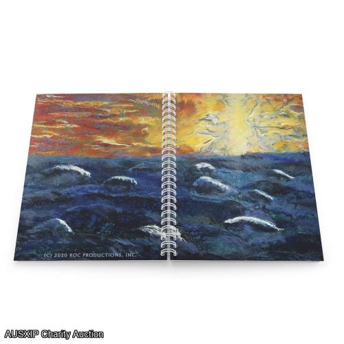 Renee O'Connor Original Art - Vision Spiral Notebook 5.83 x 8.27 [HOB] [MD]