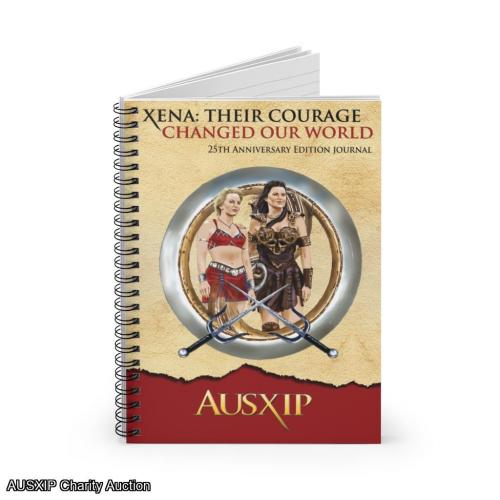 Xena: Their Courage Changed Our World Spiral Notebook 6 x 8 #1 [HOB] [S]